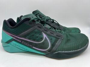 Nike React Metcon Turbo 2 Pro Green Black Teal DH3392-393 Men's Size 13 NEW